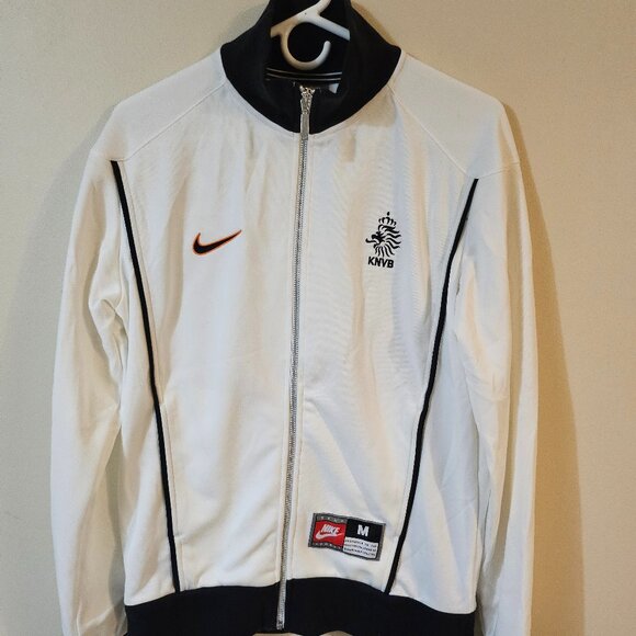 Nike Men's Netherlands Football Soccer Jacket - Size M - Picture 1 of 8